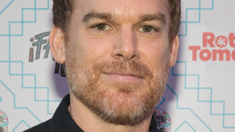 Michael C. Hall posing