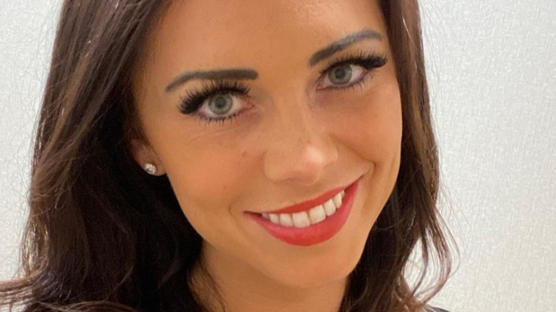 Natasha white smiling selfie