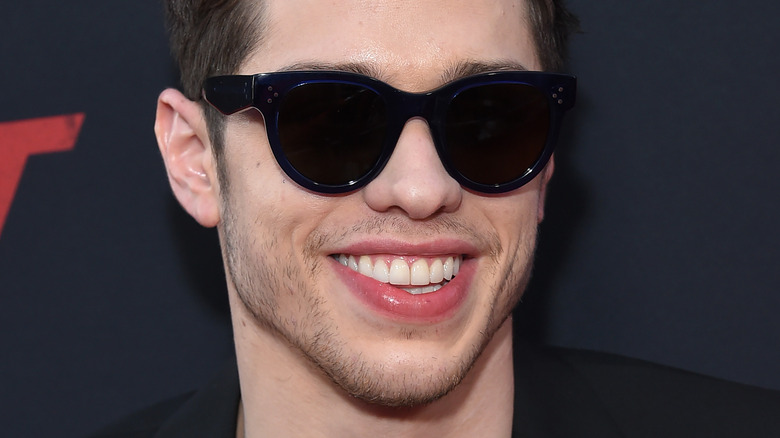 Pete Davidson arriving for the Netflix 'The Dirt' Premiere