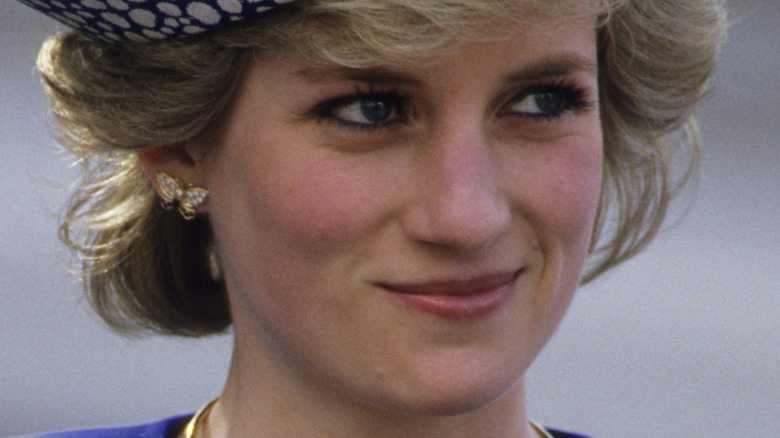 Princess Diana smiling