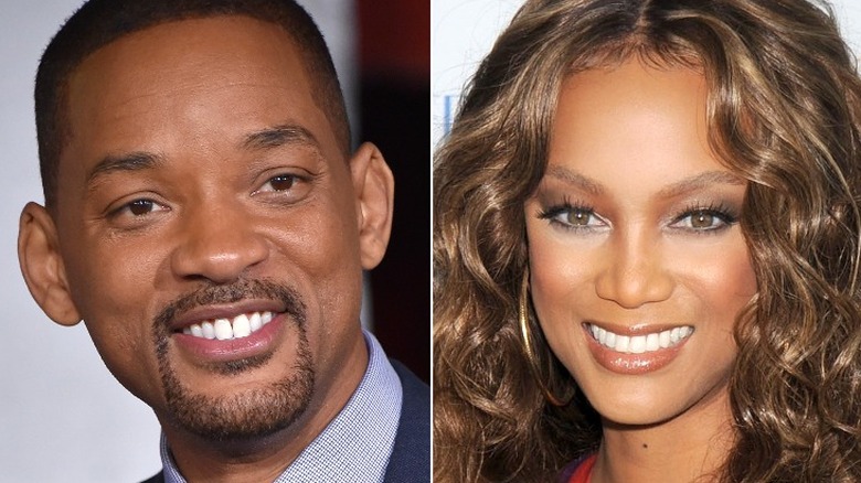 Will Smith and Tyra Banks side by side 