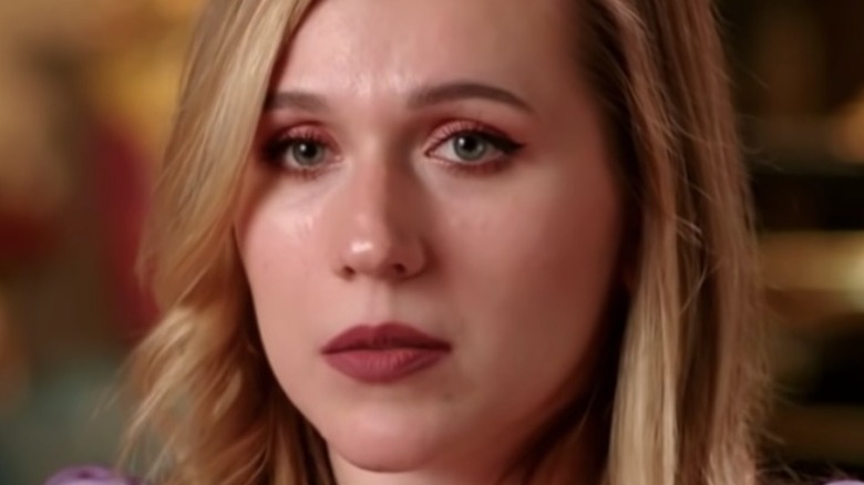 Alina looking very sad