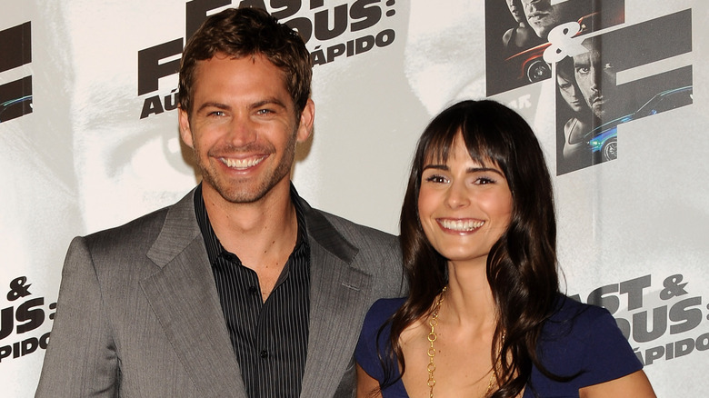 Paul Walker and Jordana Brewster smiling