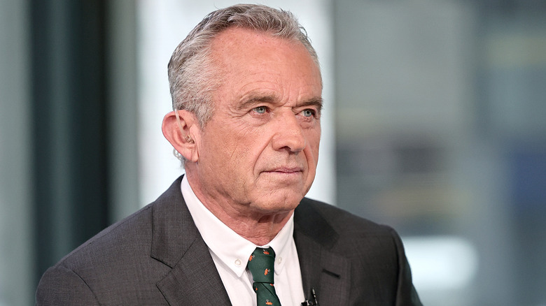 RFK Jr. gazes in a suit 