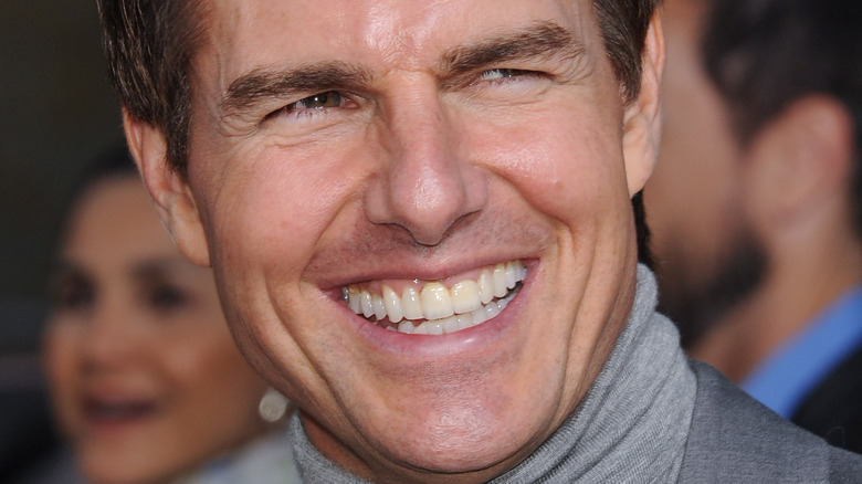 Tom Cruise smiling