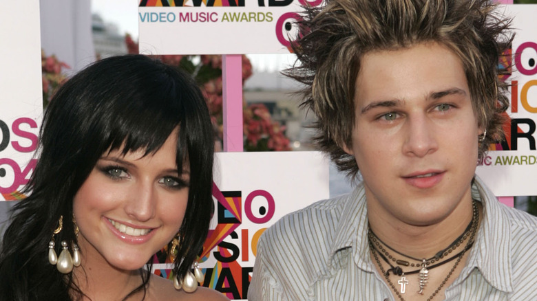 Ashlee Simpson and Ryan Cabrera