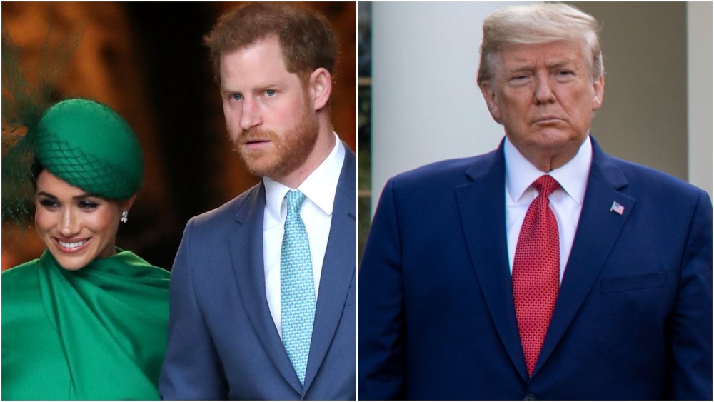 Meghan Markle, Prince Harry, President Trump