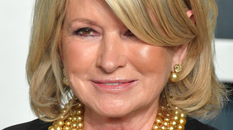 Martha Stewart smiling