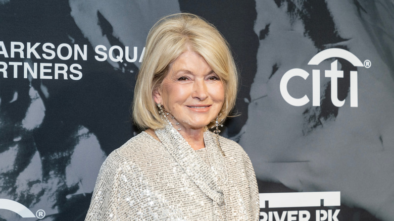 Martha Stewart smiling