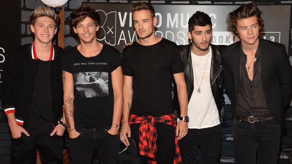 Niall Horan, Louis Tomlinson, Liam Payne, Zayn Malik and Harry Styles of One Direction