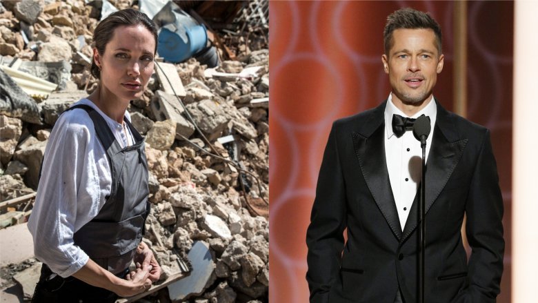 Angelina Jolie and Brad Pitt