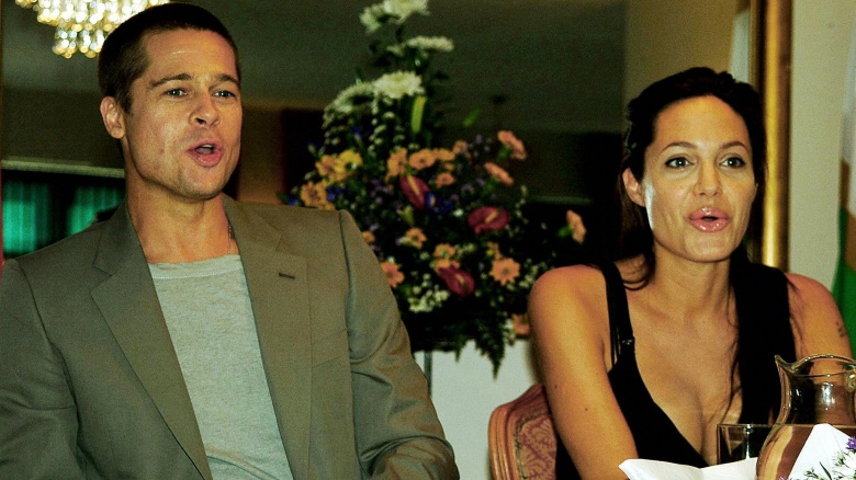 Brad Pitt and Angelina Jolie