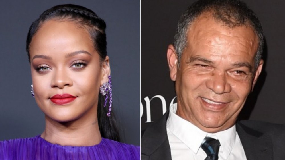 Ronald Fenty and Rihanna