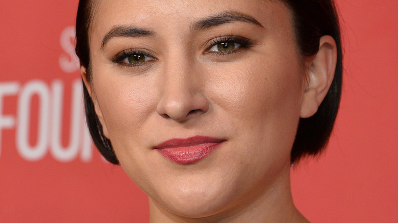 Zelda Williams smiling red carpet