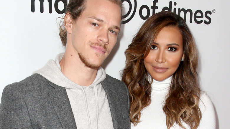 Ryan Dorsey and Naya Rivera on red carpet