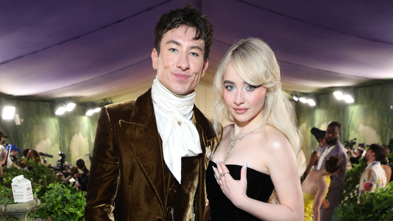 Barry Keoghan and Sabrina Carpenter at the Met Gala
