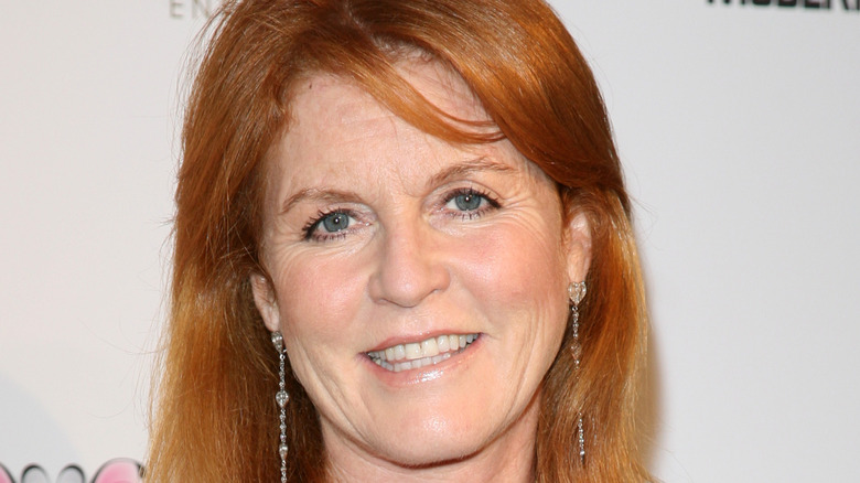 Sarah Ferguson smiling