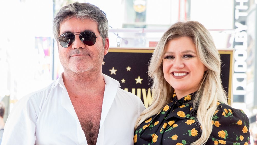 Simon Cowell & Kelly Clarkson 