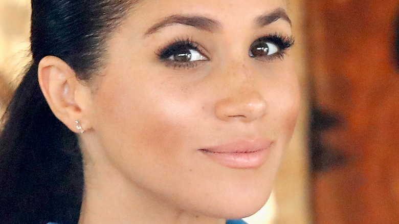 Meghan Markle brown eyes