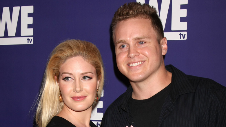 Heidi Montag and Spencer Pratt on red carpet