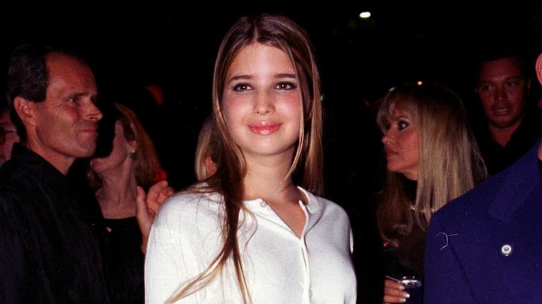 A young 14-year-old Ivanka Trump in Miami