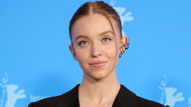 Sydney Sweeney subtle smile