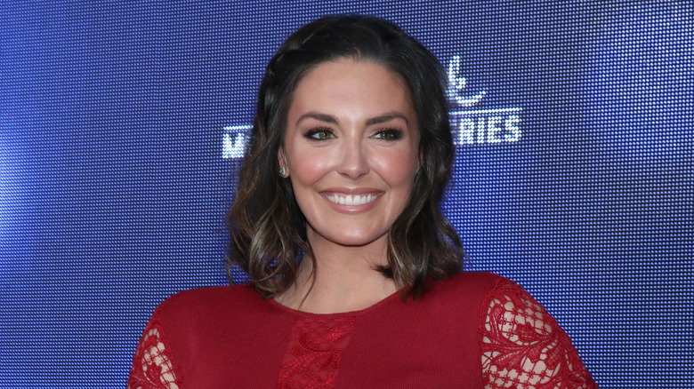 Taylor Cole red dress