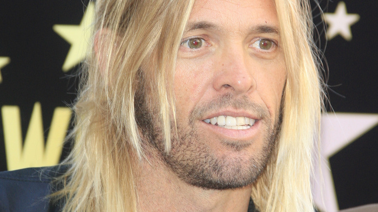 Taylor Hawkins smiling