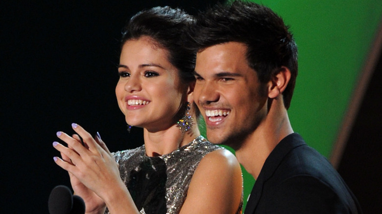 Selena Gomez and Taylor Lautner