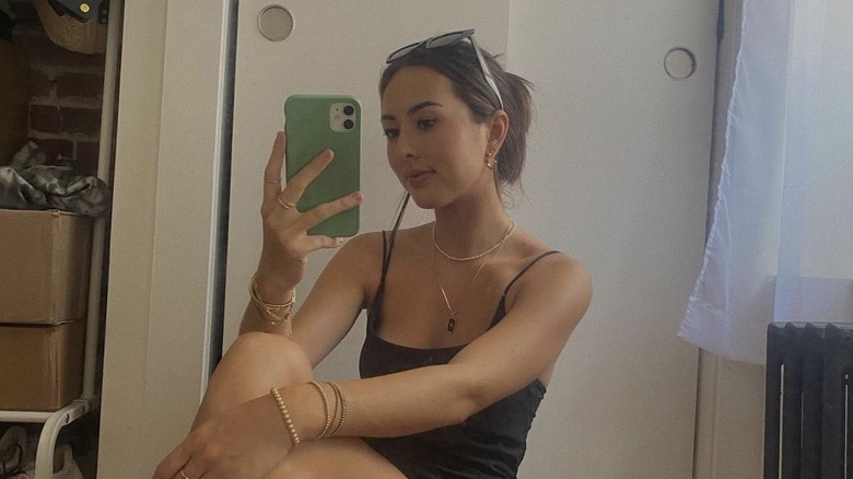Abigail Heringer, 2021 mirror selfie