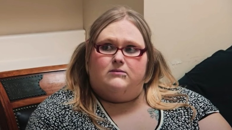 Nicole Lewis wearing glasses 
