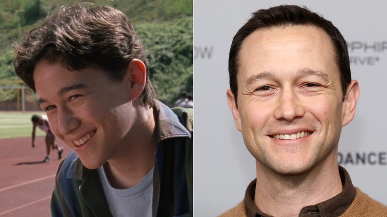 Joseph Gordon-Levitt in 10 Things I Hate About You, and pictured at Sundance in January 2026