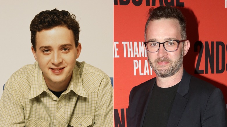 Split image of Eddie Kaye Thomas in 1999 and in 2025