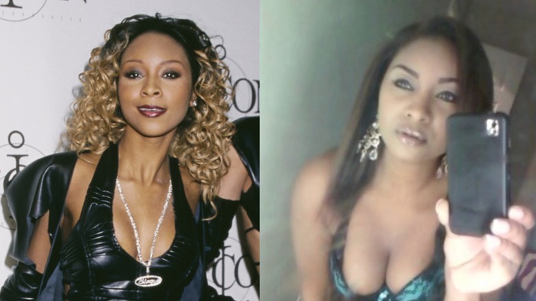 Natina Reed 2000s and selfie prior to death