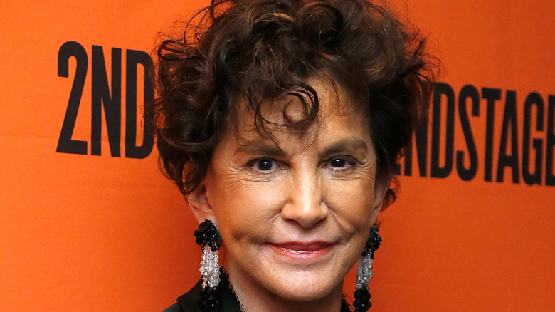 Mercedes Ruehl smiling