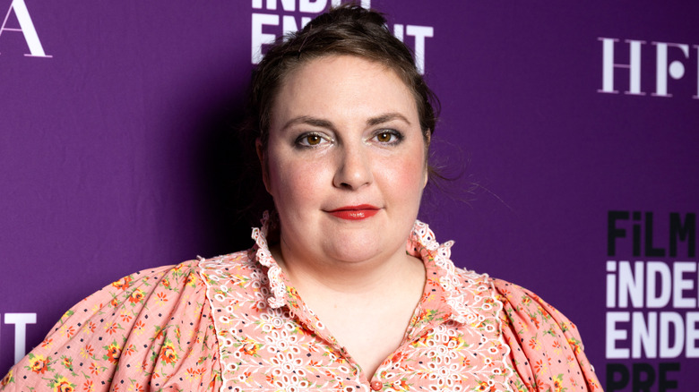 Lena Dunham smiling 