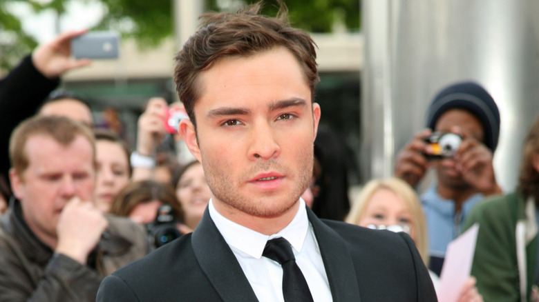Ed Westwick at an event