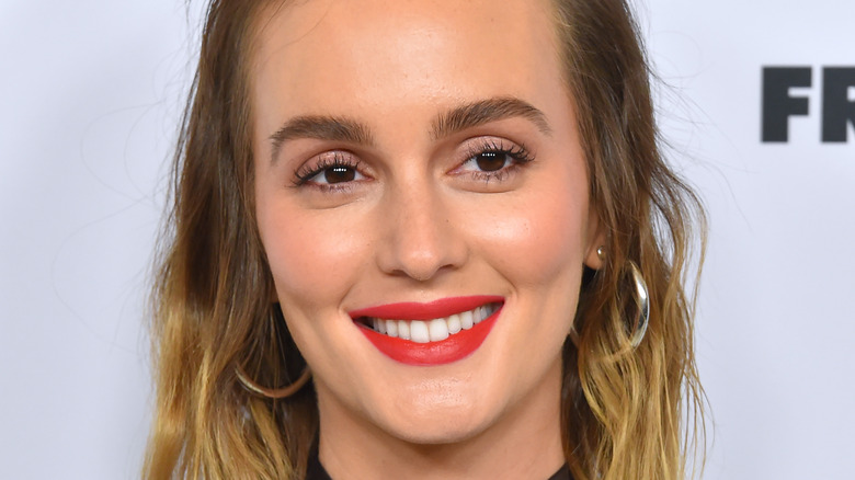 Leighton Meester at an event