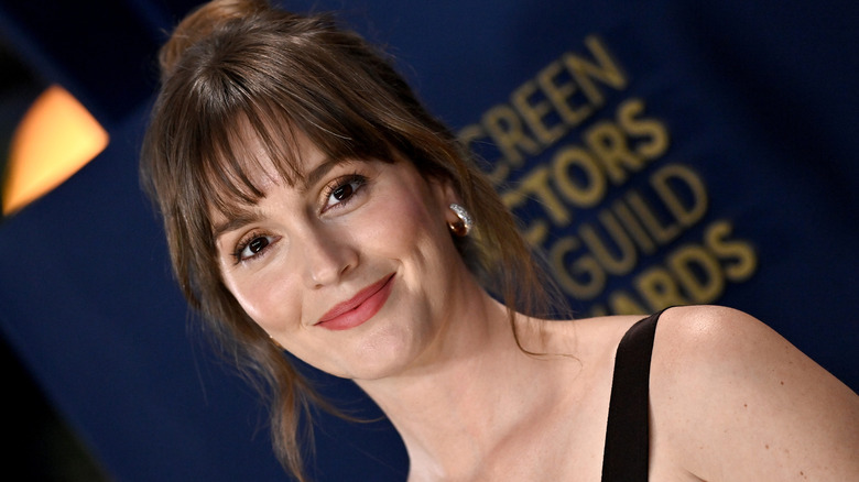 Leighton Meester at an event