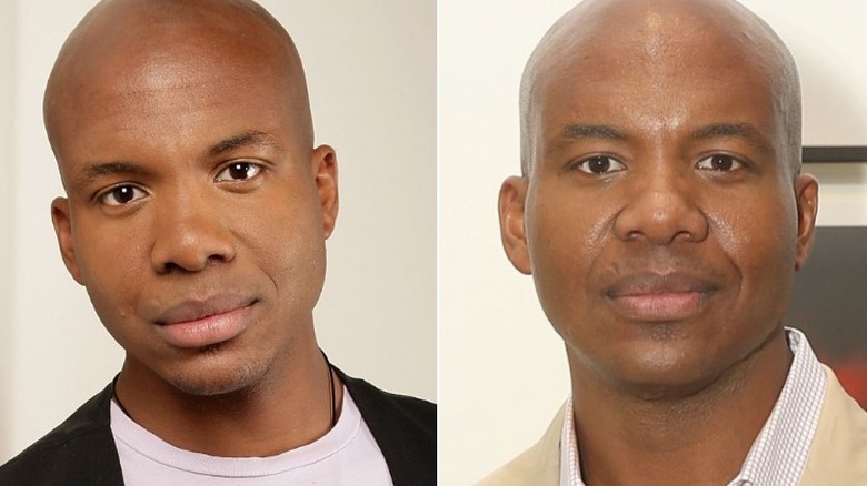Leonard Roberts then and now split