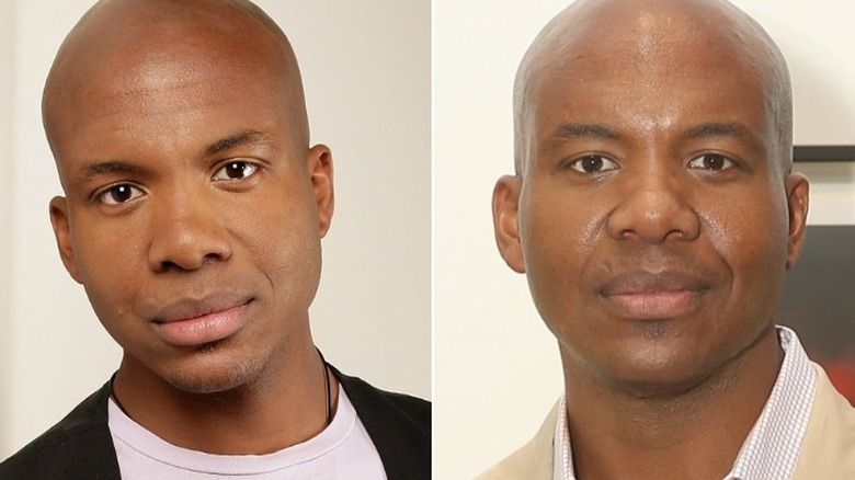 Leonard Roberts then and now split