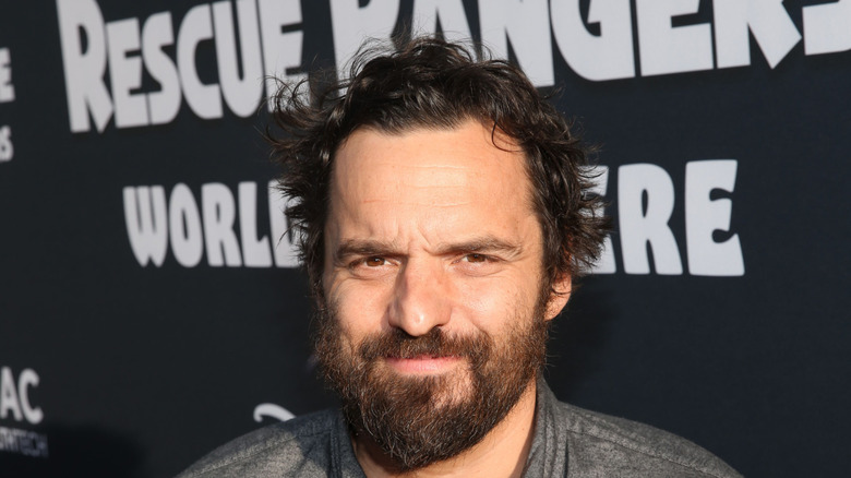Jake Johnson smiling