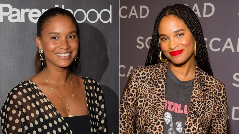 Joy Bryant smiling
