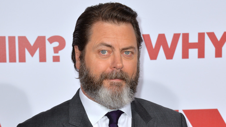 Nick Offerman smiling