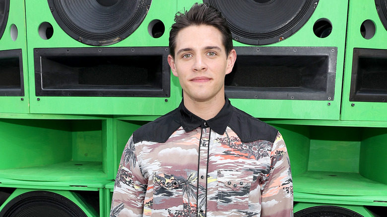 Casey Cott on the red carpet