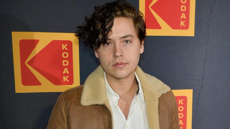 Cole Sprouse on the red carpet