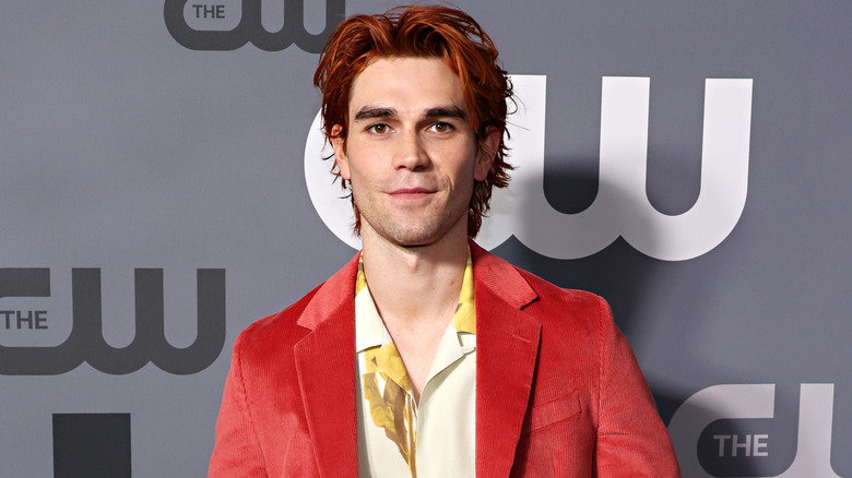 K.J. Apa on the red carpet