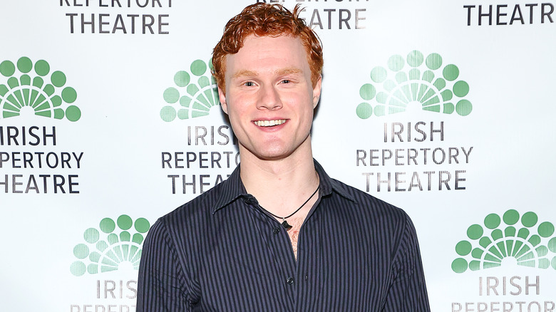 Nicholas Barasch on the red carpet