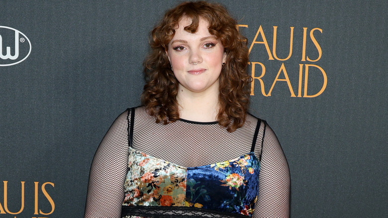 Shannon Purser on the red carpet
