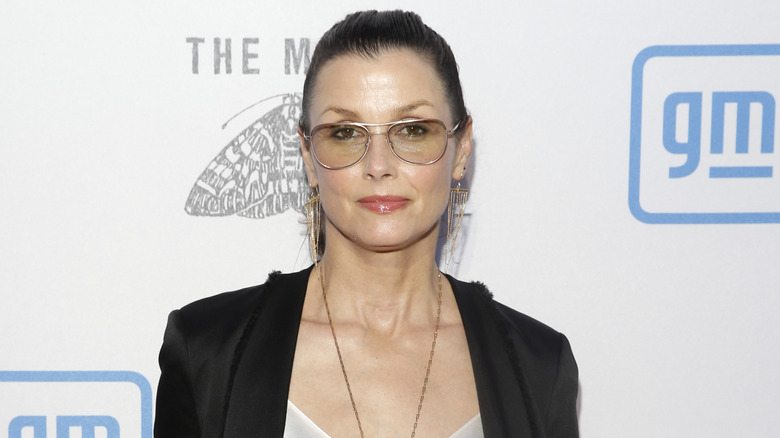 Bridget Moynahan tinted glasses